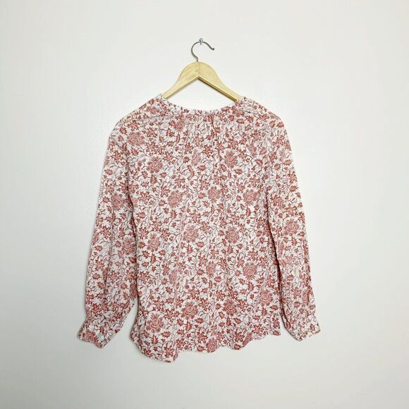 CLEARANCE! VINTAGE Handmade Peasant Blouse Size M - Picture 4 of 4